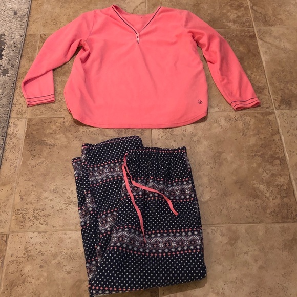 Pink Long Sleeve Pajama Set - Picture 6 of 6